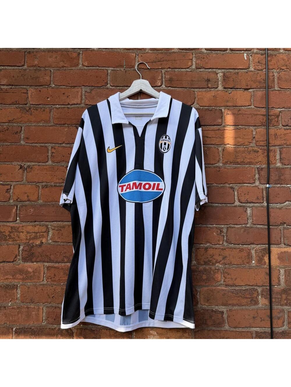 Vintage juventus Nike tamoil home soccer jersey 00s XXL